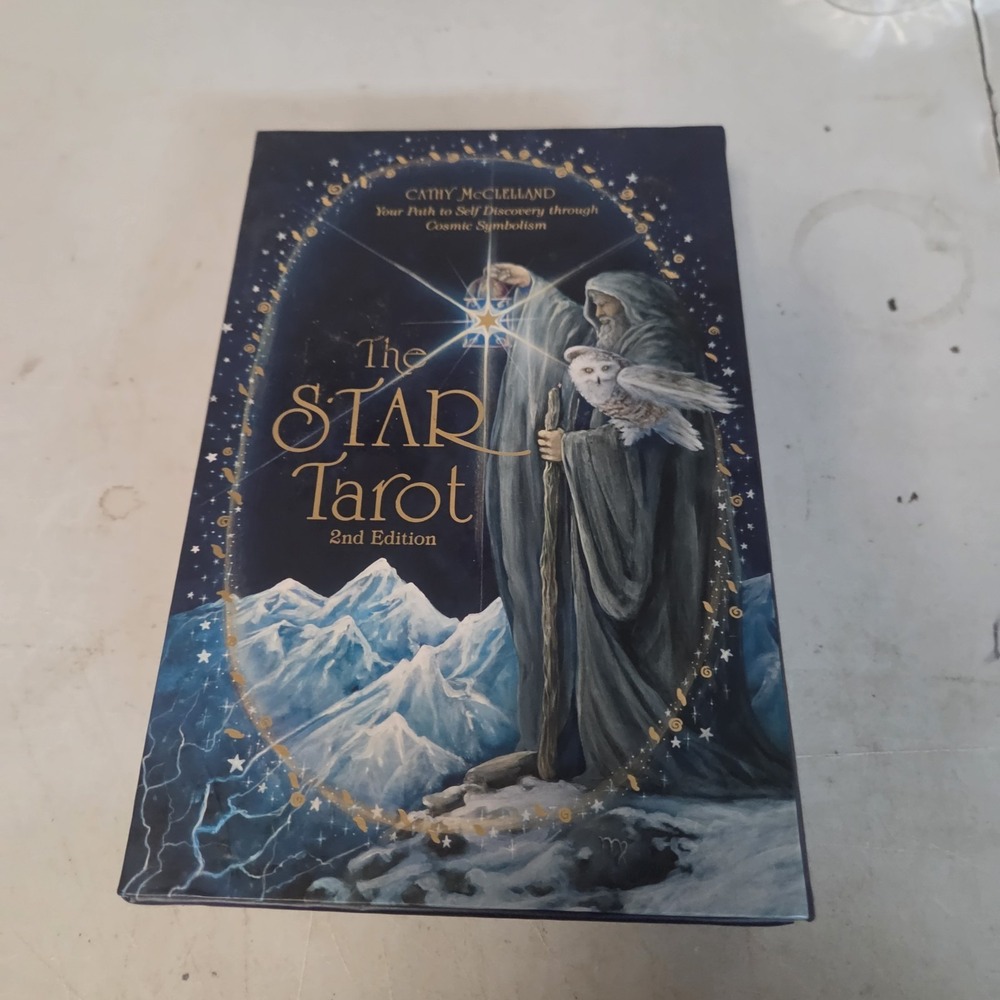 The Star Tarot 2nd Edition Kit Cathy McClelland 78 Cards Guidebook 9780764359507